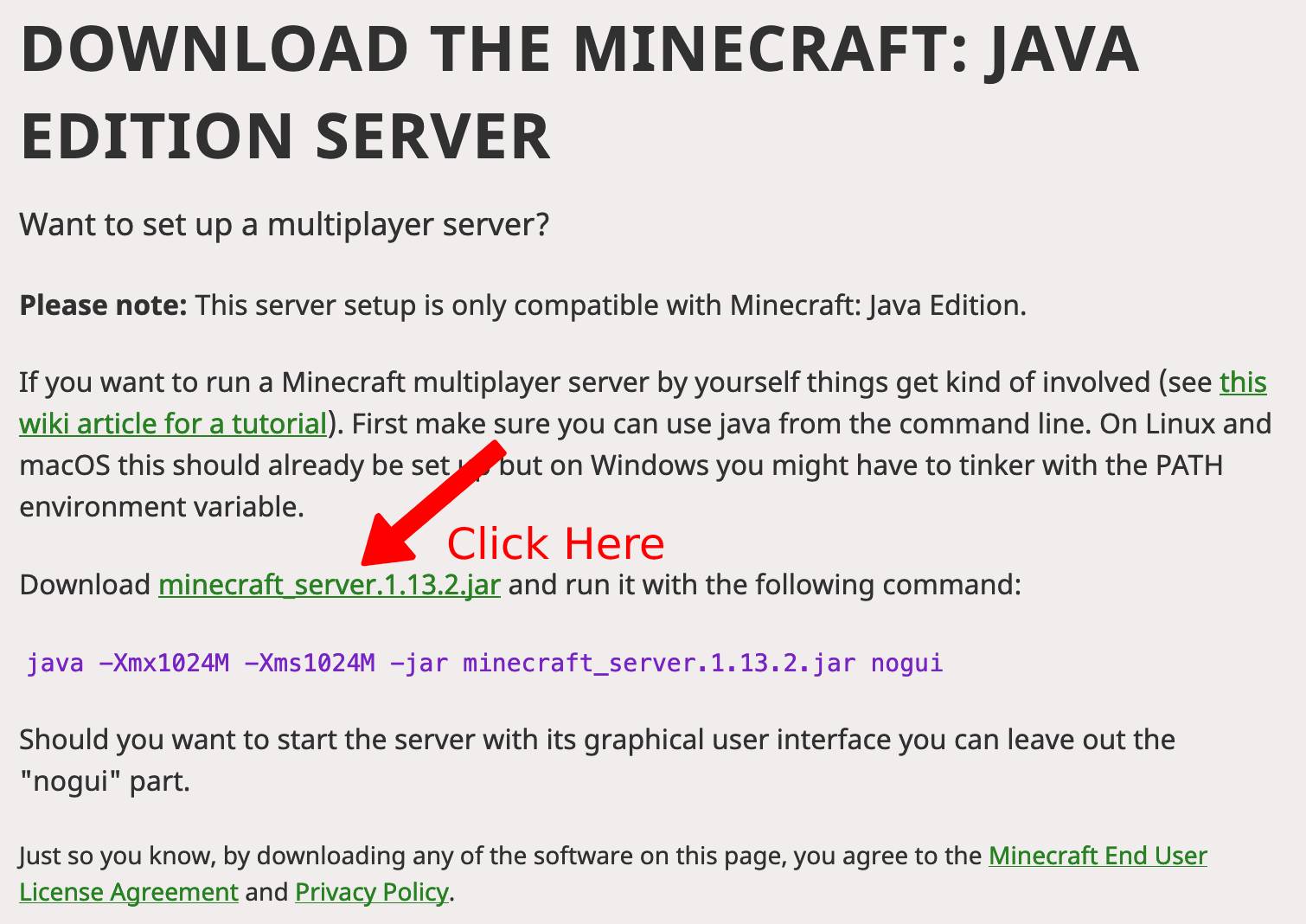 find ip address for minecraft server mac